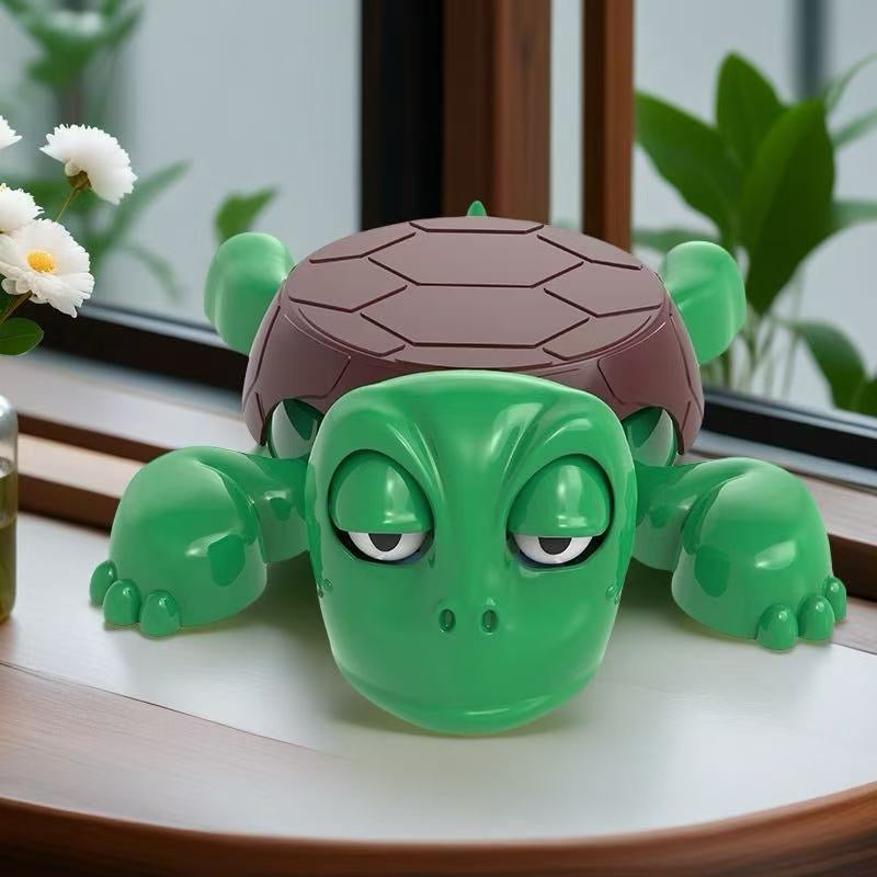 Funny Turtle Coaster "Who is crushing me?" Turtle stares