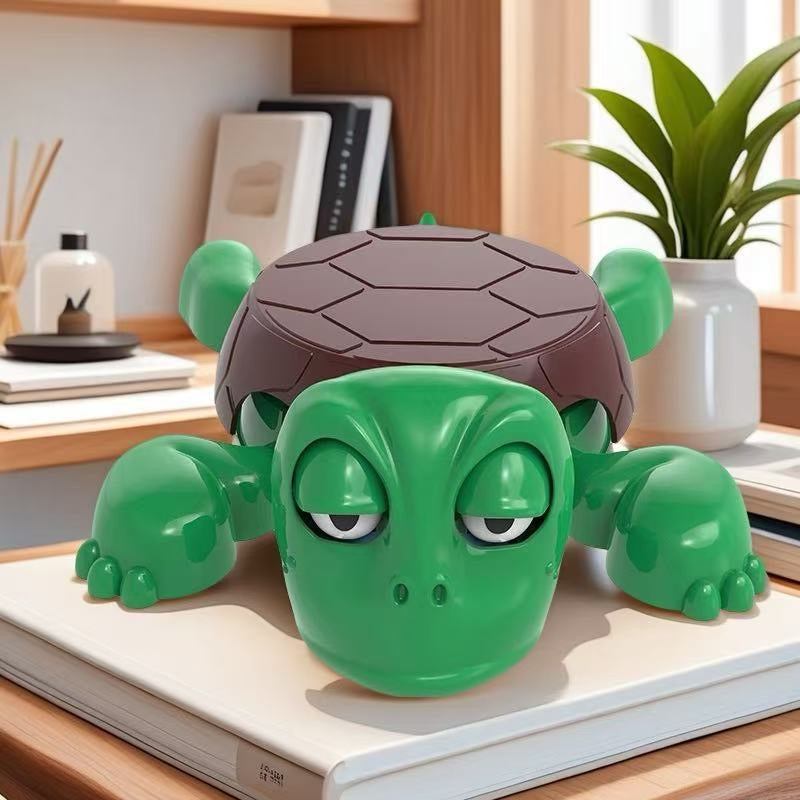 Funny Turtle Coaster "Who is crushing me?" Turtle stares